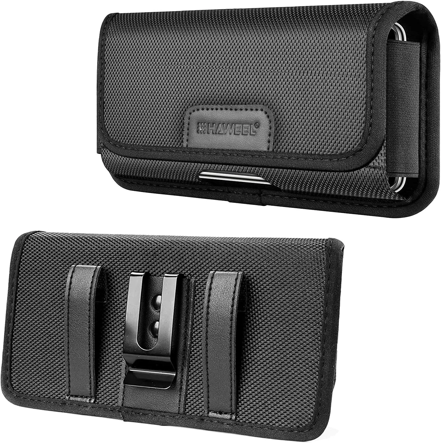 MySouq-Store Phone Holster Case Nylon Cell Phone Belt Clip 4.7-6.8inch Pouch Carrying Case Waist Bag For iPhone 13 12 Samsung Galaxy - Horizontal XX - B0C8L7WBFB