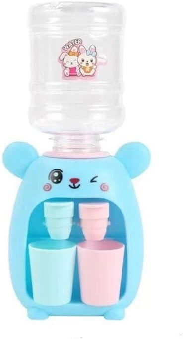موزع مياه صغير من MySouq-Store للأطفال هدية لطيفة لعصير الماء البارد / الدافئ نافورة شرب الحليب محاكاة لعبة المطبخ الكرتونية - B0C57S9HL2