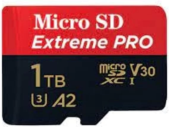 كارت ذاكرة TF Micro SD فلاش سعة 1 تيرابايت عالي السرعة للموبايل والكمبيوتر والكاميرا قطعة واحدة أسود من ماي سوق ستور-B0CBCPG7M3