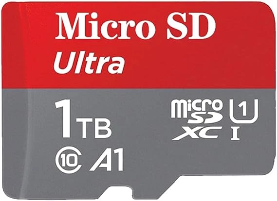شريحة Micro SD سعة 1 تيرابايت عالية السرعة من ماي سوق-ستور، بطاقة SD TF، بطاقة فلاش ميموري (1 تيرابايت) (قطعة واحدة)-B0CB9HRX5M