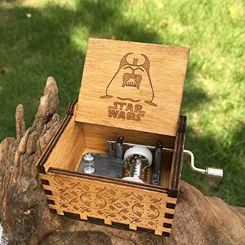 Romilis Gift Store Star Wars Music Box (Wooden)-B0831S8SHP