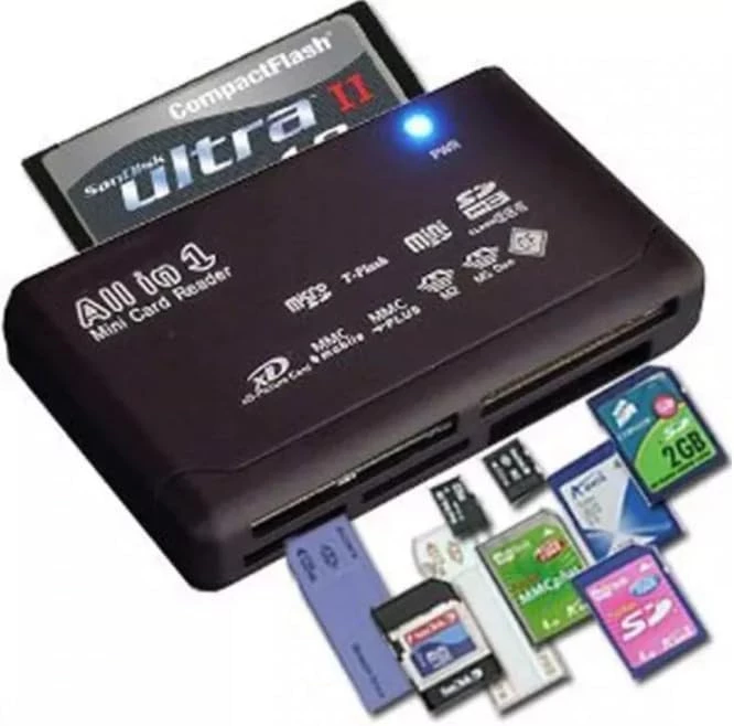 قارئ بطاقات ذاكرة صغير الكل في واحد [قطعة واحدة] [لون عشوائي] قارئ بطاقات USB 2.0 480 ميجابت لكل ثانية قارئ بطاقات TF MS M2 XD CF قارئ بطاقات Micro SD من ماي سوق ستور-B0CGZNDZQ5