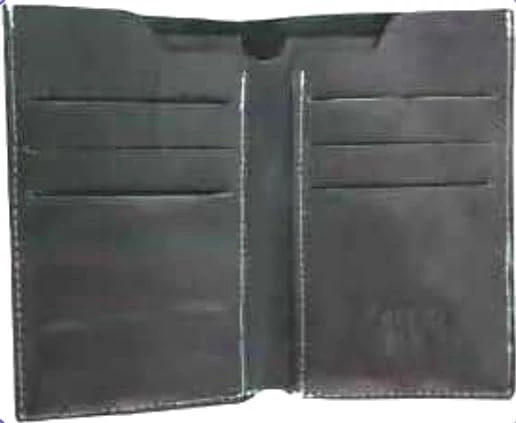 Faux Leather ID and Passport Holder from My Souq-Store, 1 Piece (Brown) Made in Egypt - B0CMV9WVF1