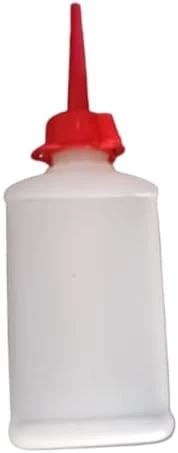 زجاجة موزع زيت منقار مستقيم 75 مل مع غطاء احمر من ماي سوق ستور-B0CTHW22RS