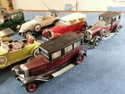 Classic Car Model Cast of 1:43 Scale Metal Mixture from My Market-Store, Mini Car Model Replica for Kids Gift Set (E Code)