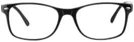 نظارة قراءة للنساء والرجال من ماي سوق-ستور [قطعة واحدة (+2.5) - اسود او بني مع اطار مرن-B0CMV5VT13