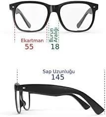 نظارة قراءة للنساء والرجال من ماي سوق-ستور [قطعة واحدة (+2.5) - اسود او بني مع اطار مرن-B0CMV5VT13