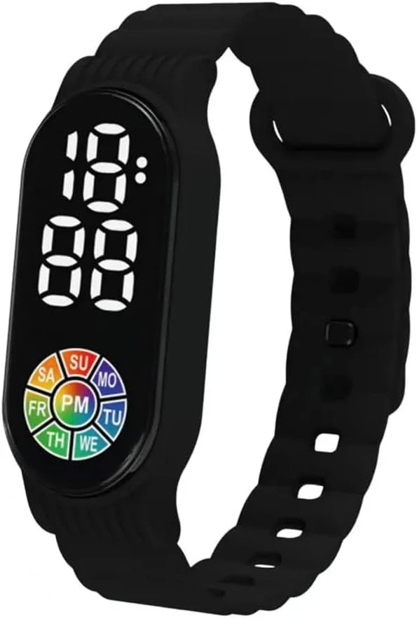 My Souq Store Digital Touch Screen Waterproof High Definition Accurate Time Multifunction Watch for Kids (As Shown)-B0DBFJ84SR