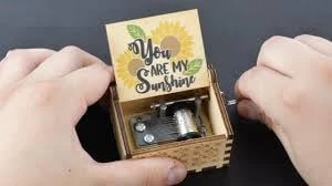 My Souq Store New Edition You Are My Sunshine Music Box - Handmade Sunflower Edition Music Box-B0DFDQ3SYC