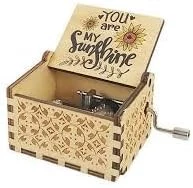 My Souq Store New Edition You Are My Sunshine Music Box - Handmade Sunflower Edition Music Box-B0DFDQ3SYC