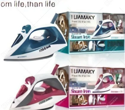 Jamaki Steam Iron JMK1029 from My Souq-Store, 2000 Watt, Color: Red and White-B0DFQJXT6Z