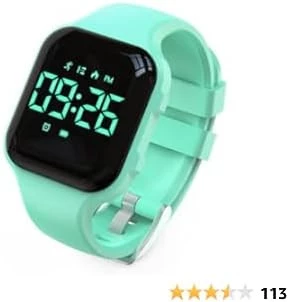 My Souq Store Digital Watch for Children, Luminous Electronic Watch for Children Boys and Girls, Student Watch 2024 (Light Green)-B0DGDMGKM4