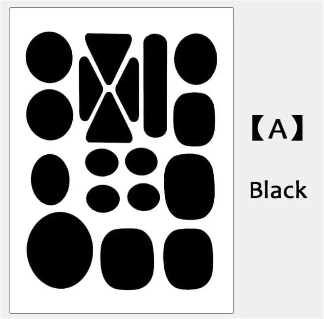 قطعة واحدة فقط 20 × 15 سم من ماي سوق-ستور، رقع سوداء ذاتية اللصق على الملابس والجاكيتات والمظلة لاصلاح ثقوب المظلة لا حاجة للكي قابلة للغسل ومقاومة للماء -B0DJ7XP449