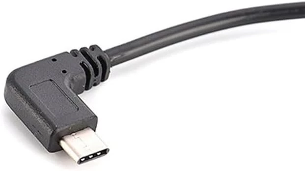 كيبل وصلة USB ميني USB انثى الى USB صغير بزاوية 90 درجة من ماي سوق.كو ستور، كيبل شحن ومزامنة شحن للابتوب (كوع)-B0DHYJ6KFK