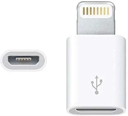 iPhone 6 5S 5C متوافق مع 8 Pin Lightning Cable إلى Micro USB Adapter
