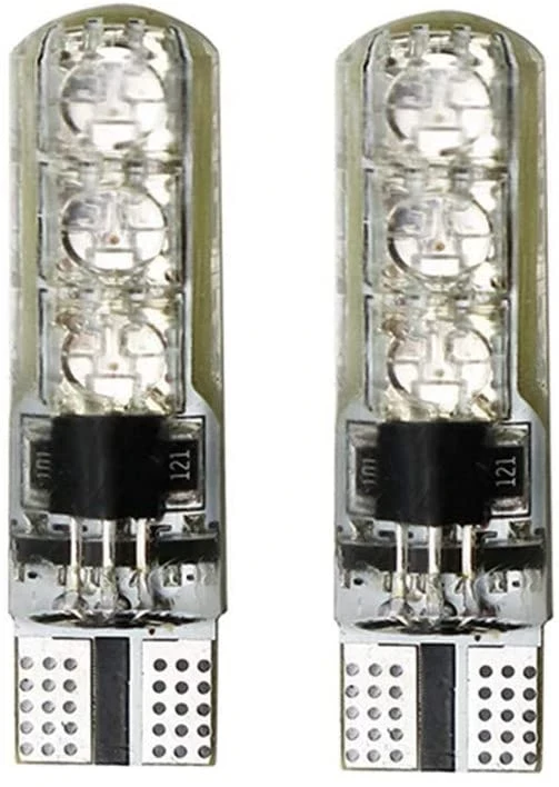 2 قطعة 5050 SMD RGB T10194168 W5W CAr قبة ReAding ضوء السيارات إسفين مصباح RGB LED لمبة مع وحدة تحكم عن بعد FlAsh / ستروب
