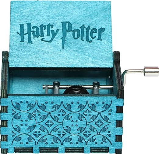 صندوق موسيقي هاري بوتر (ازرق)