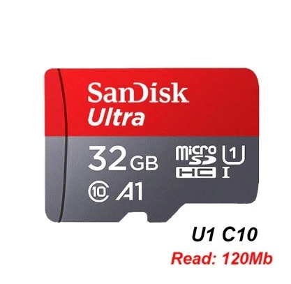 بطاقة ذاكرة Micro SD 32GB SanDisk للكاميرا واجهزة التليفون المحمول