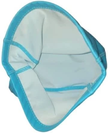 Waterproof Silicone Swimming Cap For Kids - Blue B0BCXDFGRK