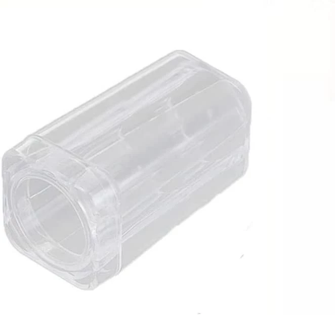 3 قطعة صندوق كبسولة بلاستيكي شفاف مجموعة حامل أنبوب تخزين لعملات 30 مللي متر صندوق تخزين شفاف للعملات المعدنية - B0BKRXC75M