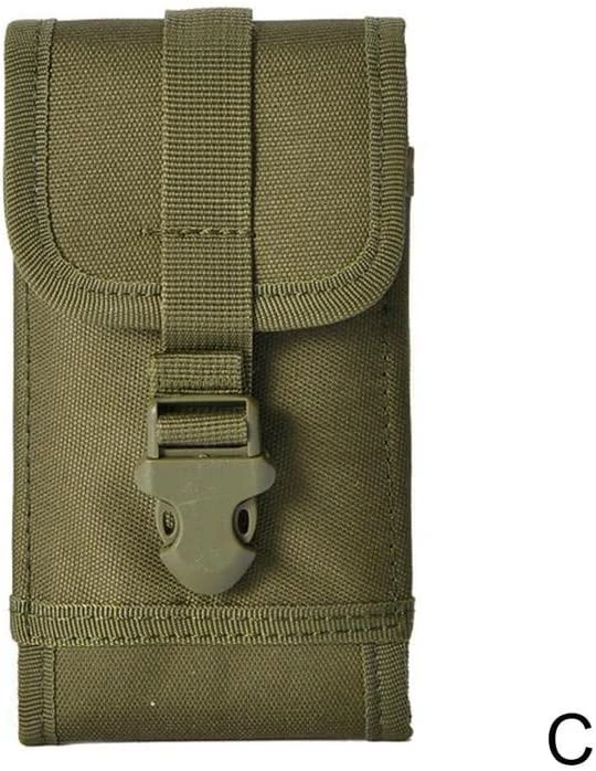 Multifunctional Tactical Military Cell Phone Mobile Phone Belt Pouch Pack Cover For Outdoor Hunting Camping Waist Bag (As Pic (C) - B0BRTH5G2S